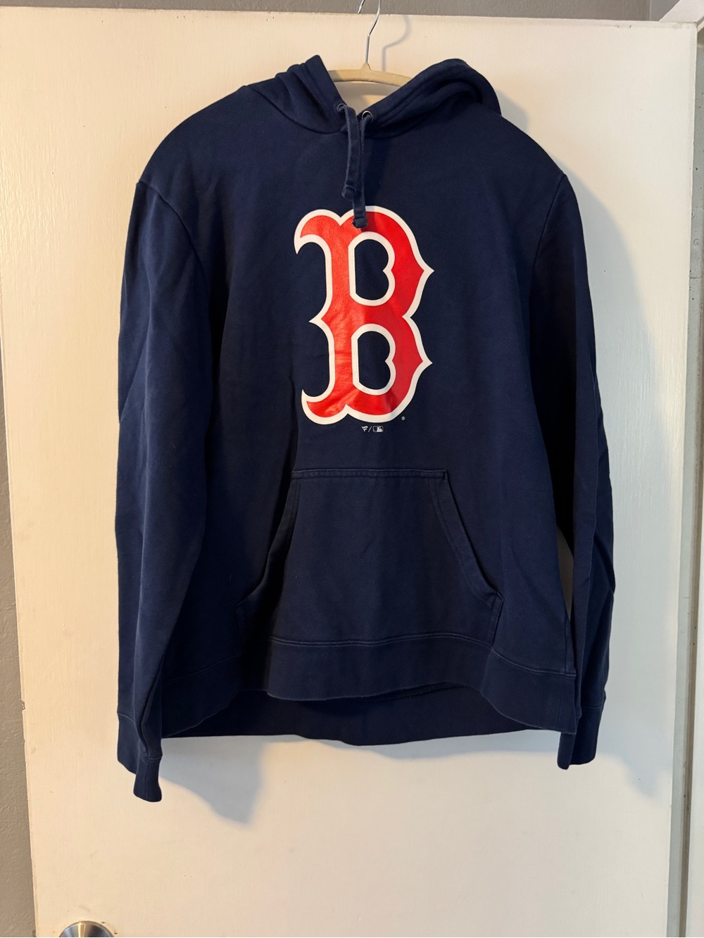 Fanatics Navy Pullover Hoodie with White Logo